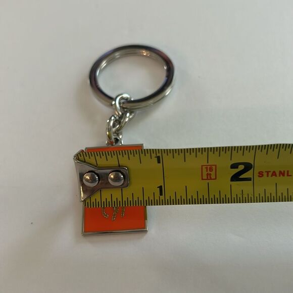 NWOT Orange Polo Ralph Lauren Vintage Keychain Fob - Picture 6 of 7